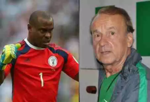 Enyeama Is Returning To The National Team - Super Eagles Coach, Gernot Rohr